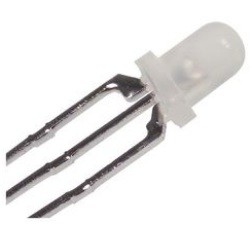 SSL-LX3059GYW LUMEX LED accende il T1 di Pin di verde/giallo 565nm/585nm 3 di colore della Bi