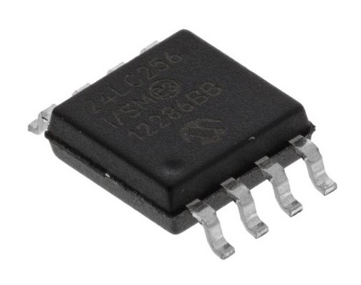 24LC256-I/SM pezzo 32K x del microchip I2c Eeprom 256K 8 3.3V/5V 8 metropolitana di Pin SOIJ