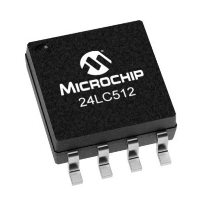 Il microchip 512K di archiviazione di dati di memoria flash 24LC512-I/SM ha morso 64Kx8