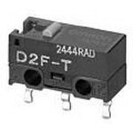 Attraverso-foro del DIP switch SPDT Pin Plunger 0.1A 30VDC 0.74N di D2F-01F-T OMRON SMD