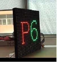 Modulo di matrice elettronico impermeabile del bordo del visualizzatore digitale di P6 con 1024 punti 5200 pidocchi